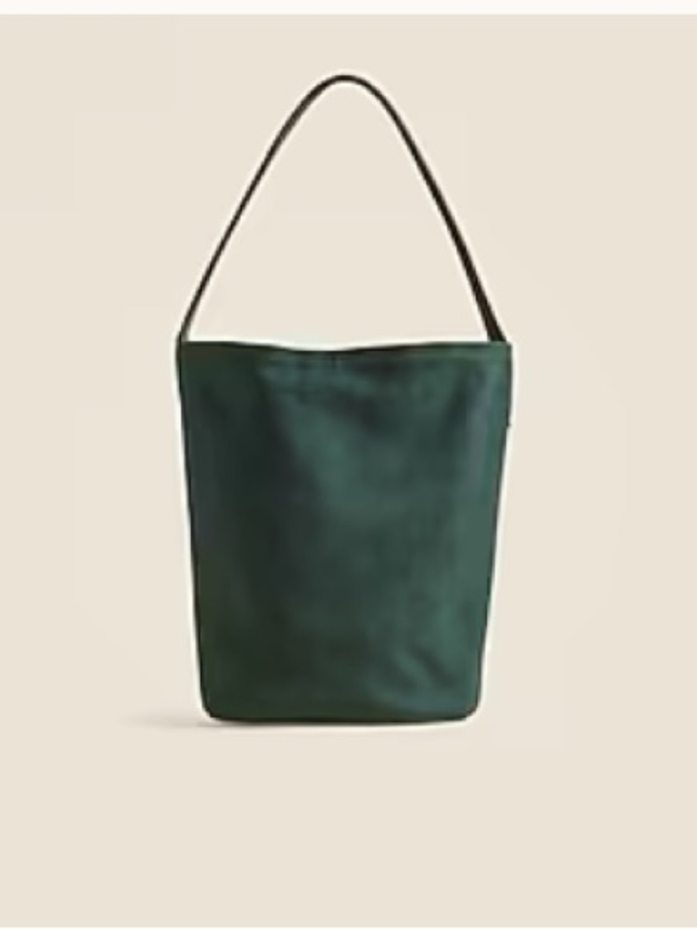 J.Crew Berkeley bucket bag in suede, NWT